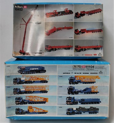 Lot 2102 - A Kibri HO plastic kit group, both examples in...