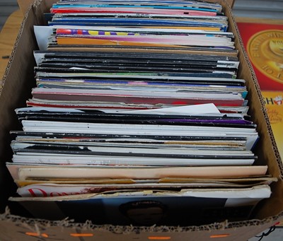 Lot 671 - A large collection of assorted 12" vinyl,...
