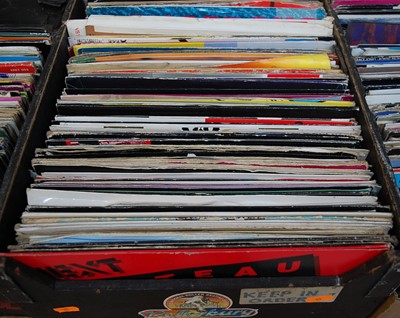 Lot 672 - A large collection of assorted 12" vinyl,...