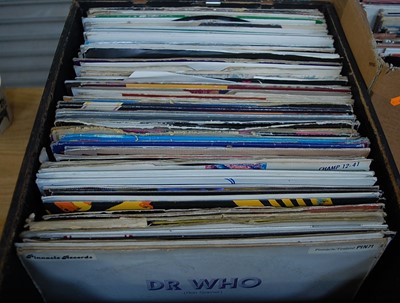 Lot 673 - A large collection of assorted 12" vinyl,...