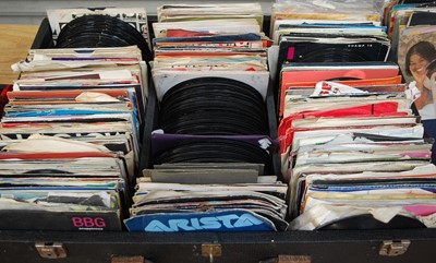 Lot 674 - A large collection of assorted 7" singles, to...