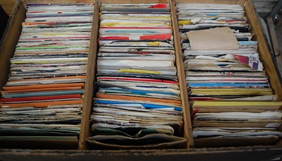 Lot 675 - A large collection of 7" singles, various...