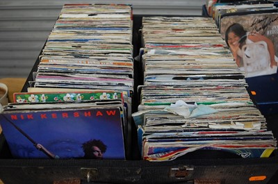 Lot 676 - A collection of assorted 7" singles, various...