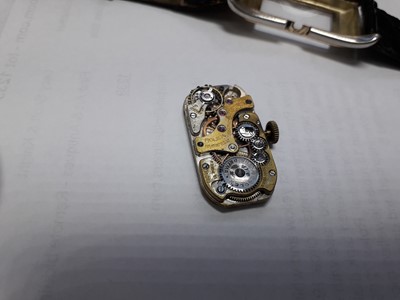 Lot 1239 - A vintage gent's 9ct yellow and white gold...