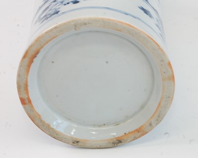 Lot 4 - A blue and white porcelain vase, possibly...