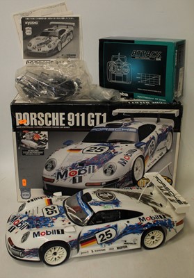 Lot 1031 - A Kyosho radio controlled kit built model of a...