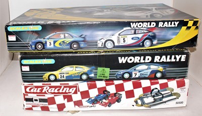 Lot 816 - Three various boxed Carerra and Scalextric...