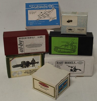 Lot 2111 - Seven various boxed as issued mixed military...