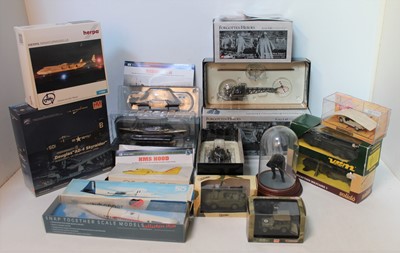 Lot 2116 - One box of mixed military related diecast...