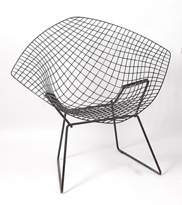 Lot 352 - Harry Bertoia (1915-78) - a 1960s black...