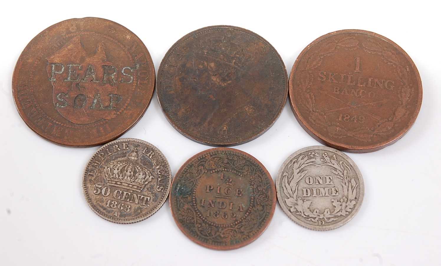Lot 2156 - World, a collection of miscellaneous coins to...