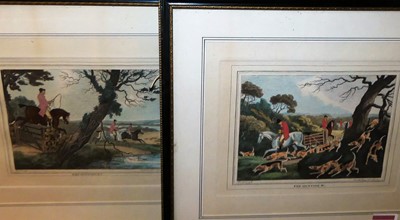 Lot 2590 - After Samuel Howitt (1756-1822), Fox hunting,...