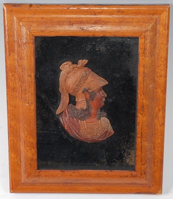 Lot 2364 - A 19th century wax head and shoulders...