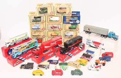 Lot 1240 - Group of corgi trucks x4 and a group of 15...