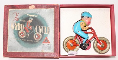 Lot 848 - A boxed "Cyro Cycle" by Triang, complete with...