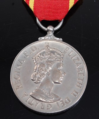 Lot 2129 - An Exemplary Fire Service medal, naming STN....