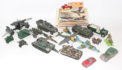 Lot 1431 - A group of approx.19 models, mainly Dinky and...