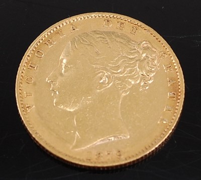 Lot 2039 - Great Britain, 1879 gold full sovereign,...