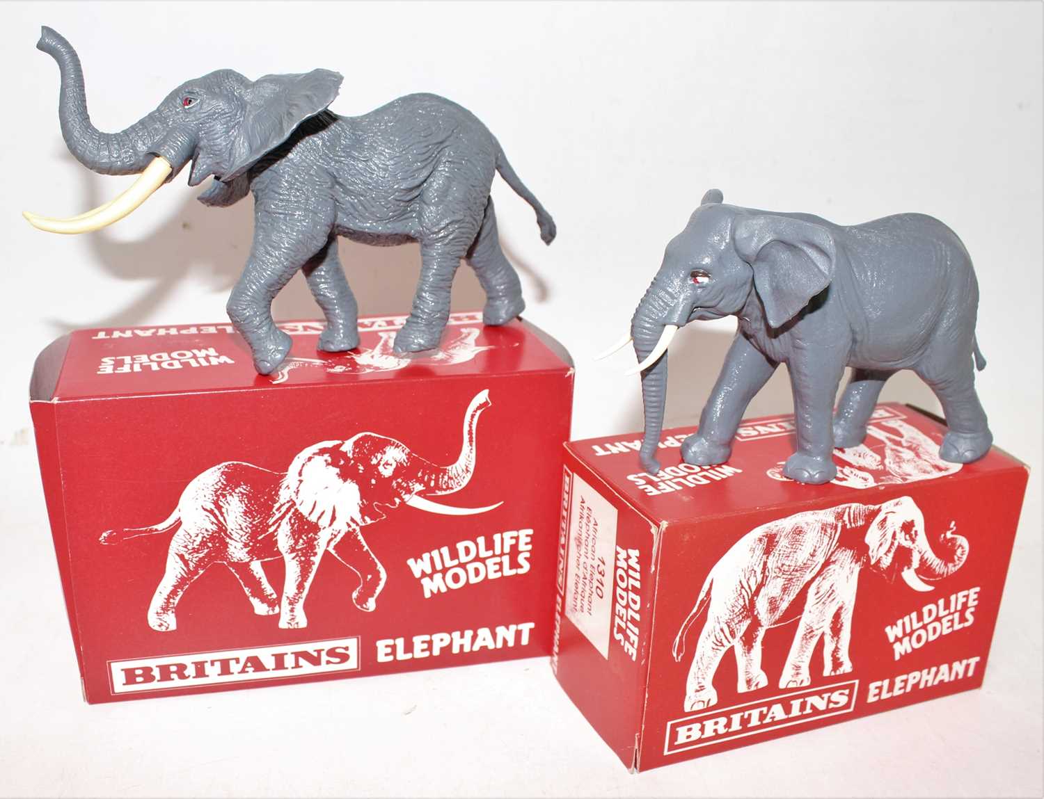 Lot 714 - Britains plastic "Wildlife models"series boxed...