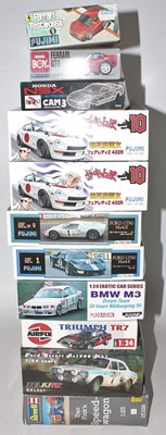 Lot 1058 - 11 various boxed Airfix, Fujimi, Revell and...