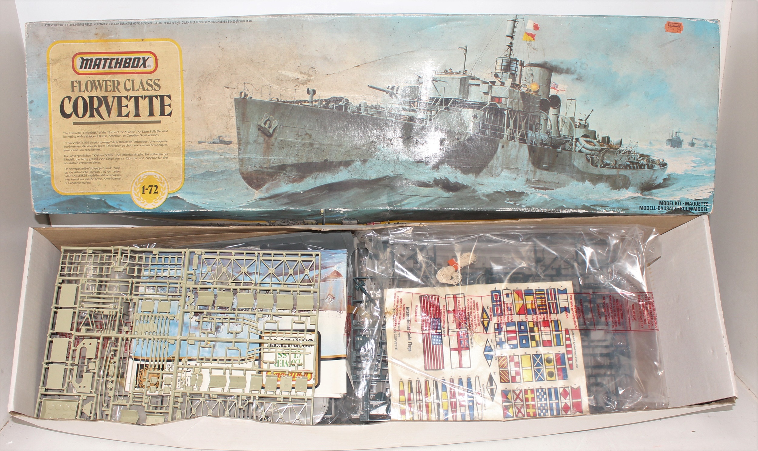 船・ボート MATCHBOX 1/72 FLOWER CLASS CORVETTE Matchbox Flower Class Corvette | In 1979, UK based 