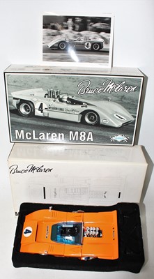 Lot 2117 - GMP 12021, 1:18th scale, boxed McLaren M8A in...