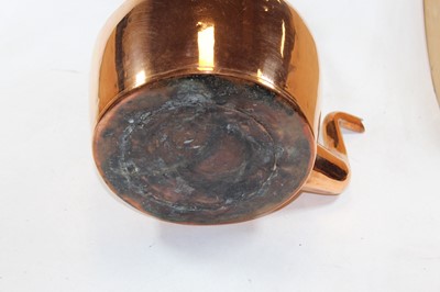 Lot 2 - A large early 20th century polished copper...