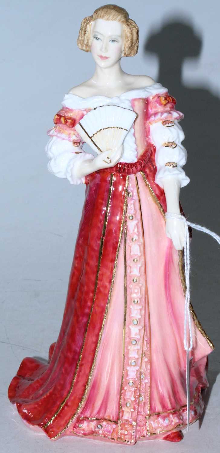 Lot 20 - A Royal Doulton figurine Georgian Queens...