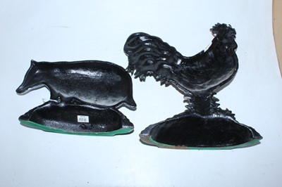Lot 26 - A reproduction cast iron doorstop in the form...