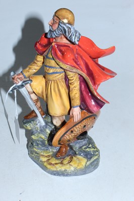 Lot 28 - A Royal Doulton figure Alfred the Great HN3821,...