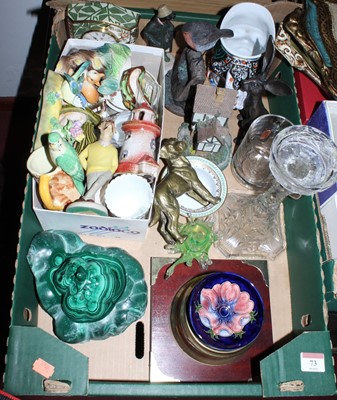 Lot 73 - A box of miscellaneous items to include a...