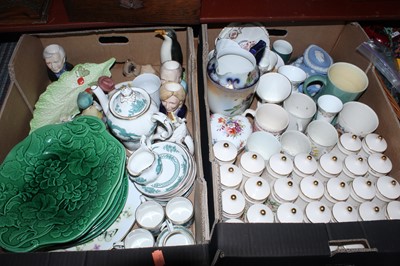 Lot 81 - Two boxes of miscellaneous items to include...