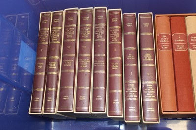 Lot 97 - Two boxes of miscellaneous Folio Society books...