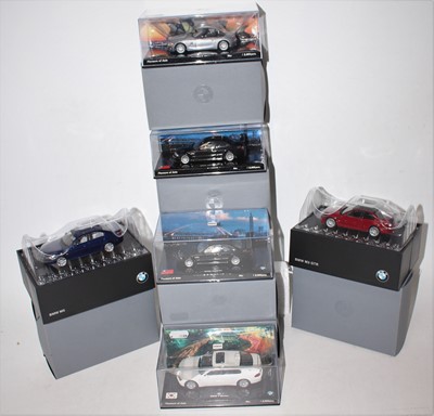 Lot 2389 - A Minichamps BMW Release 1/43 scale mixed...