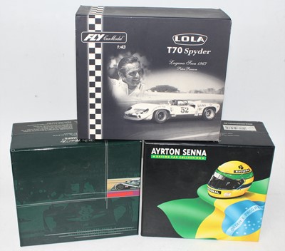 Lot 2391 - A Minichamps and Fly Car models 1/43 scale...