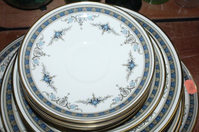 Lot 137 - A Mintons six place setting dinner and tea...