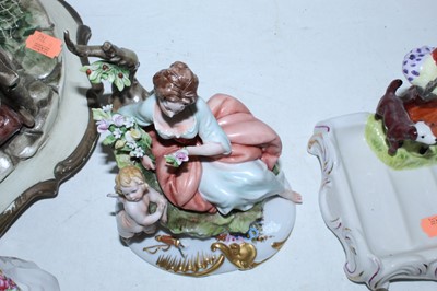 Lot 138 - A collection of assorted continental figures...