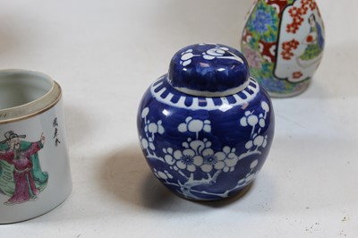 Lot 179 - A 19th Century Chinese jar and cover of...