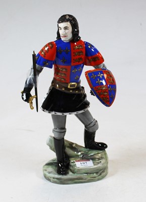 Lot 197 - A Royal Doulton figure Lord Olivier as Richard...