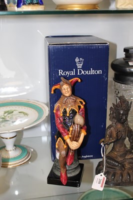 Lot 198 - A Royal Doulton figure The Jester HN2016, boxed