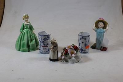 Lot 210 - A Royal Worcester figurine 'Grandmother's...
