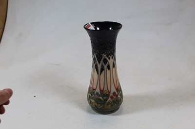 Lot 232 - A Moorcroft Pottery vase in the Cluny pattern,...