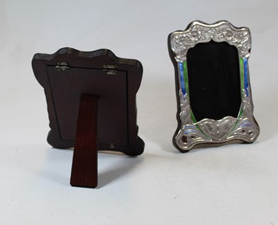 Lot 256 - A pair of Art Nouveau style silver clad and...