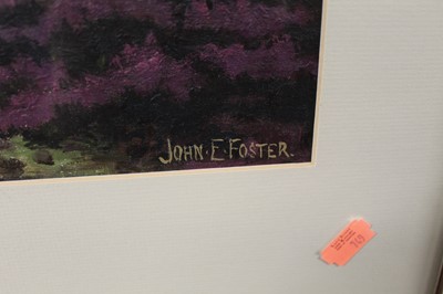 Lot 1016 - John Ernest Foster (1877-1968) - Moorland...