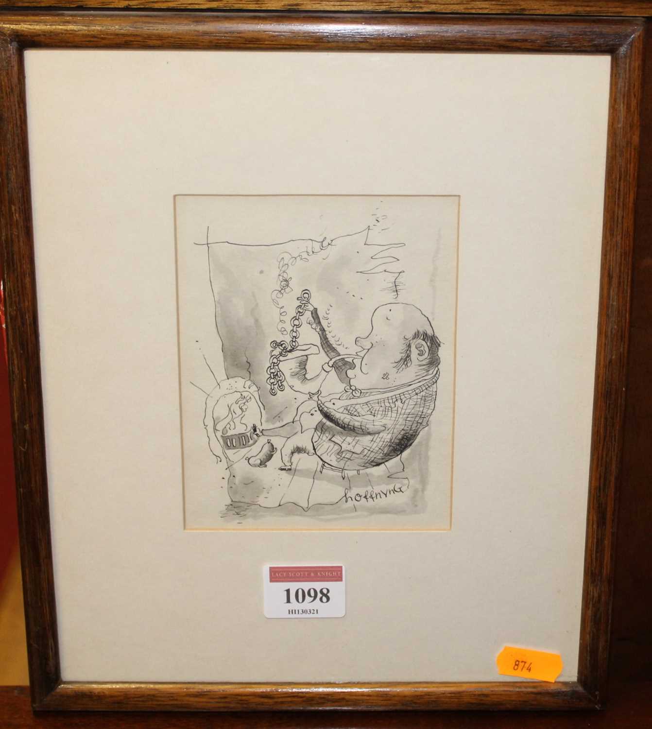 Lot 1098 - Gerard Hoffnung (1925-1959) - Chain-snoring,...