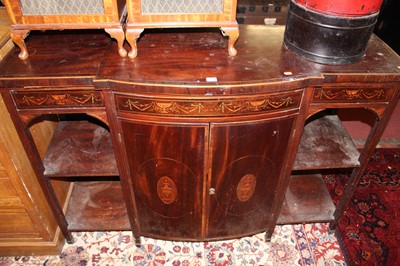Lot 1451 - An Edwardian mahogany, rosewood cross banded...
