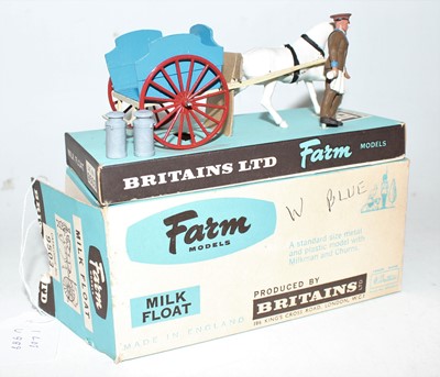 Lot 731 - Britains No 9503 Milk Float boxed with inner...