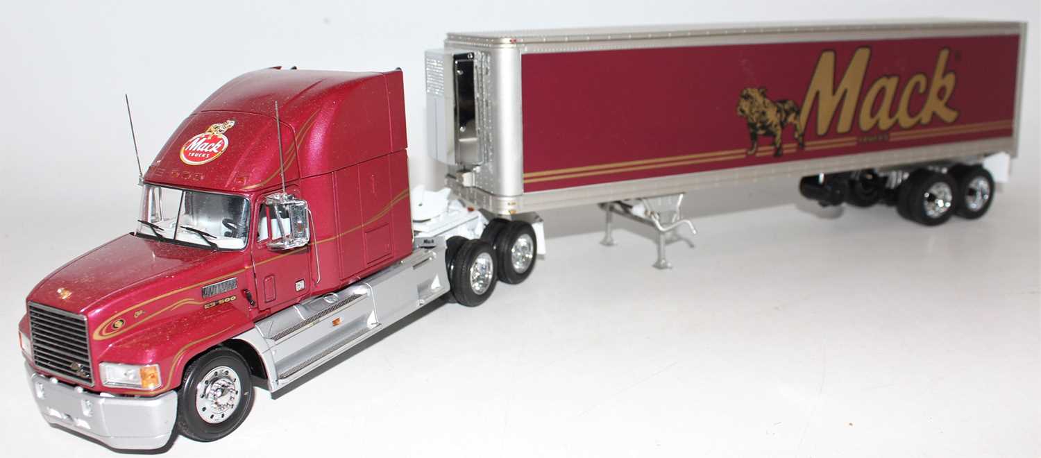 franklin-mint-mack-articulated-box-truck-auctions-price-archive