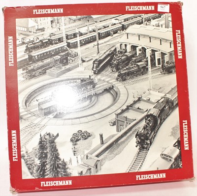 Lot 567 - Fleischmann Model 6152 electric turntable,...