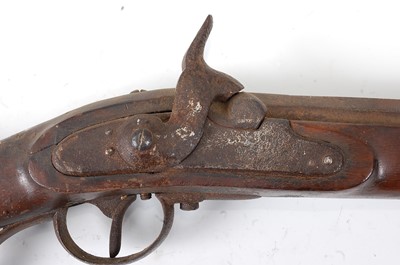 Lot 2537 - A 19th century percussion sporting gun, having...